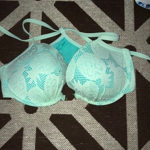 Aeri Seafoam Push-Up Bikini Top